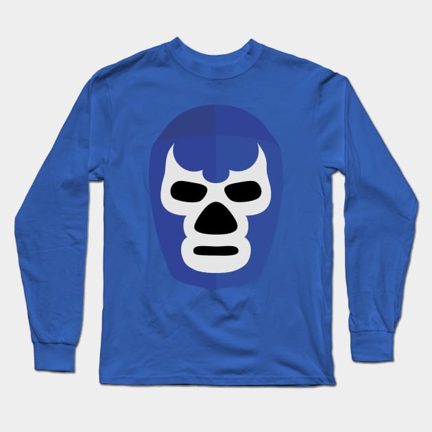 Blue Demon Shirt Long Sleeve T-Shirt by Nibiru